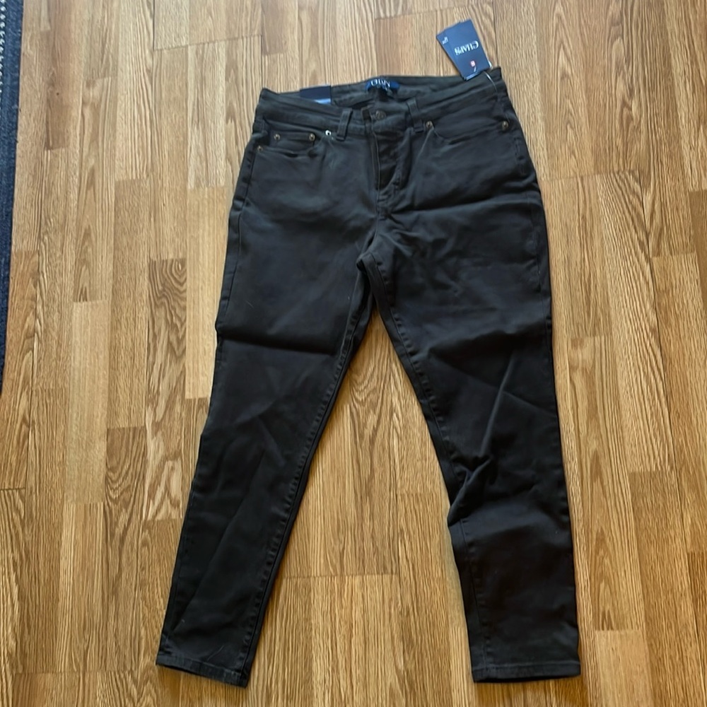Brand new dark gray ankle jeans